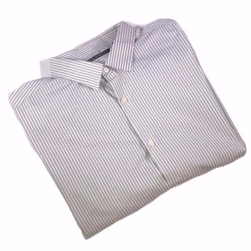 Theory Men's Striped Dress Shirt